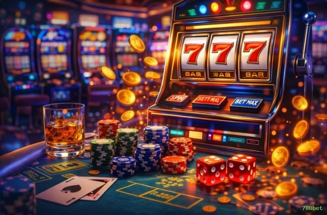 Big win animation on 700bet slot Jogo