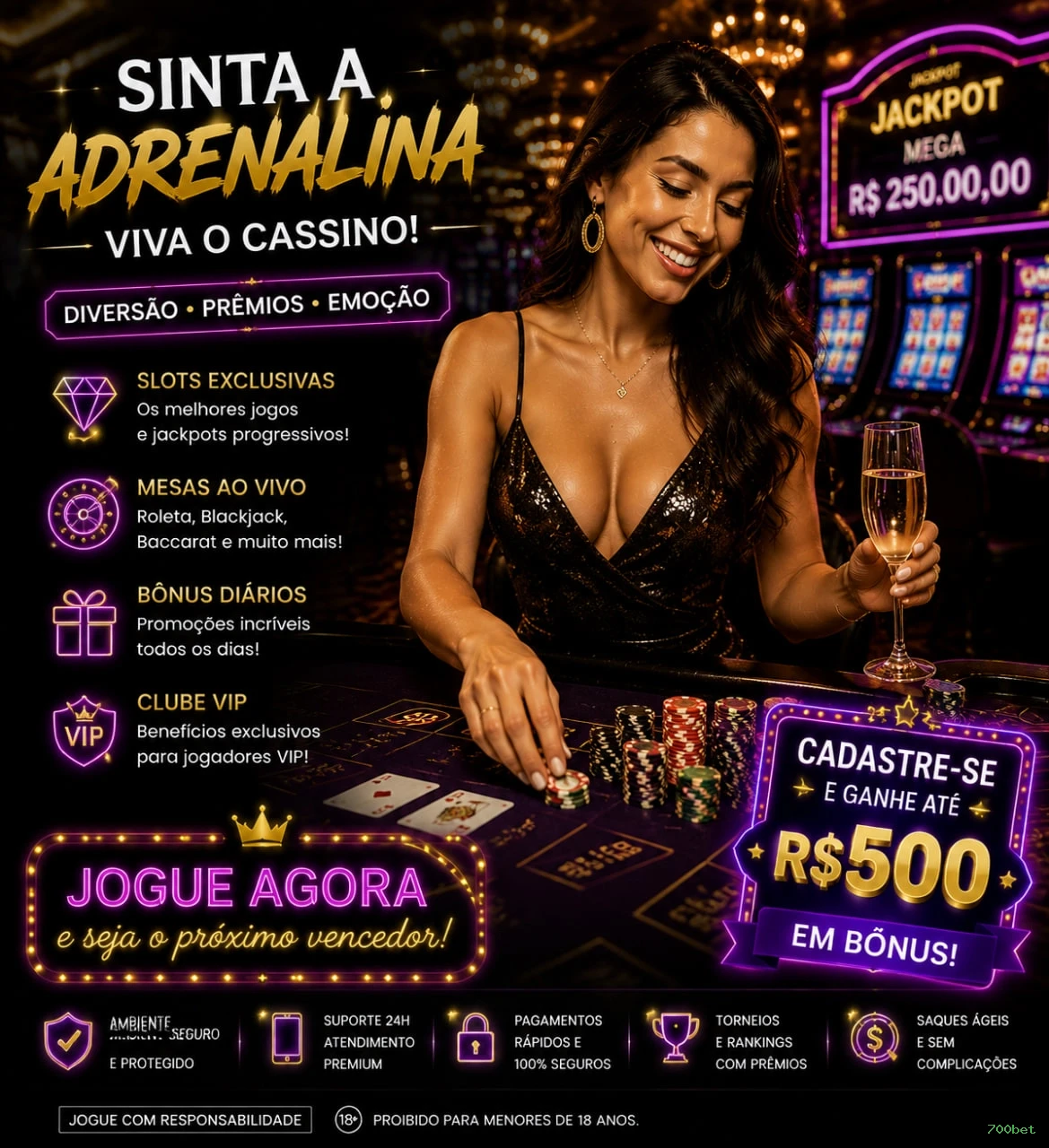 Lista de jogos para 700bet vip section